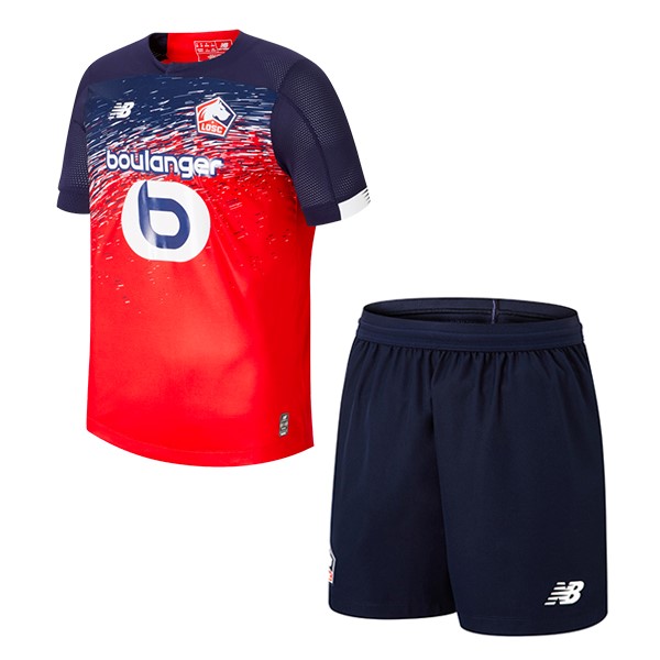 Camiseta Lille OSC Primera equipo Niños 2019-20 Rojo